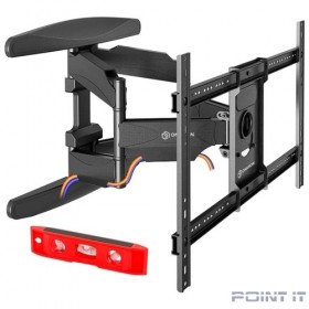 ONKRON M6L чёрный Для телевизоров диагональю 40&quot;-70&quot; Максимальная нагрузка: 45,5 кг VESA: 200x100, 200x200, 200x300, 200x400, 300x100, 300x200, 300x300, 300x400, 400x200, 400x300, 400x400, 500x400, 60