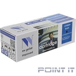NV Print CF400A Картридж для HP Laser Jet Pro M252, MFP M277 BLACK 1500к.