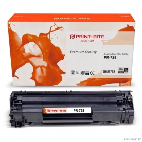 Картридж лазерный Print-Rite TFH898BPU1J PR-728 728 черный (2100стр.) для Canon i-Sensys MF4410/4430/4450/4550D