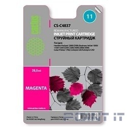 Cactus C4837  Картридж №11  для  HP 2000/2500;1000/1100/1200/2200/2300, пурпурный