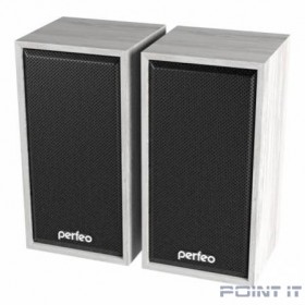 Perfeo колонки &quot;CABINET&quot; 2.0, мощность 2х3 Вт (RMS), белый дуб, USB