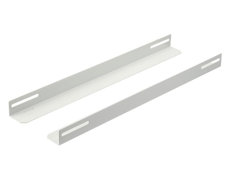 Рельса L для шкафа глубиной 800 (520*35.4*45.2) серая (2 шт)