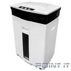 ГЕЛЕОС Уничтожитель документов УМ28-5 DIN P-5 {(5 ур-нь секр.), фрагмент 1,9х12мм, 13-14 лист (70г/м2), CD/пл.карты/скрепки/скобы, 28 л.}